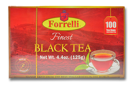 Black Tea with String & Tag