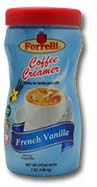 French Vanilla Flavored Non-Dairy Coffee Creamer