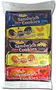 Sandwich Cookies Five Flavors - 10pk in tray