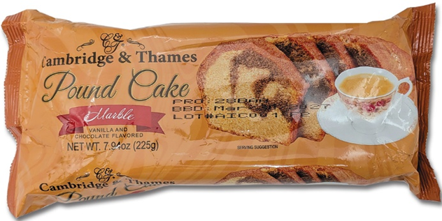 Marble Pound Cake