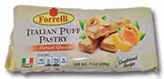 Apricot Glazed Puff Pastry