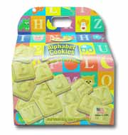 Alphabet Lunchbox Style Cookies