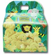 Animal Lunchbox Style Cookies