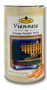 Chocolate Viennese Wafer Rolls