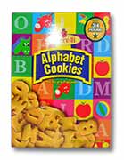 Alphabet Shaped Cookies