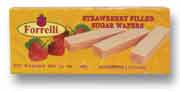 Strawberry Filled Sugar Wafers