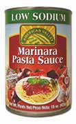 Low Sodium Marinara Pasta Sauce