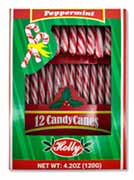 Red & White Peppermint Candy Canes